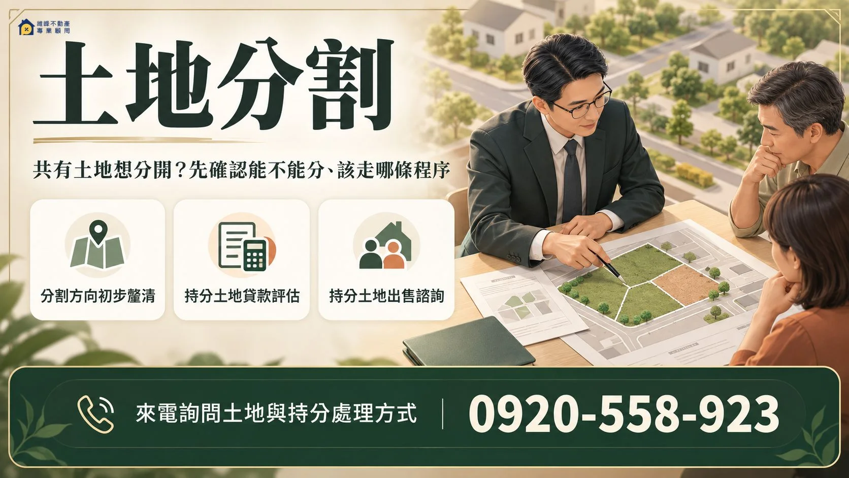 土地分割怎麼辦？協議、地政調處與法院分割流程