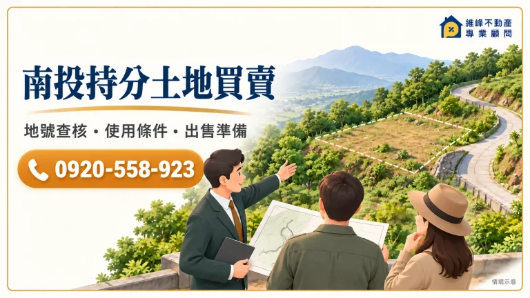 南投持分土地買賣主圖