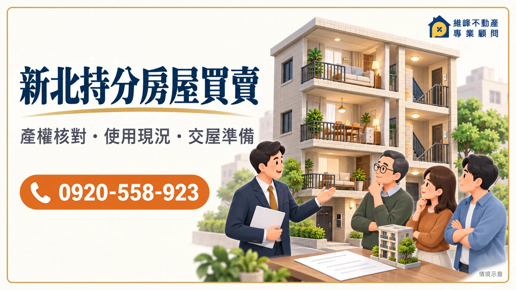新北持分房屋買賣｜共有公寓收購、現況出售與分管點交