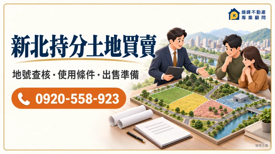 新北持分土地買賣主圖