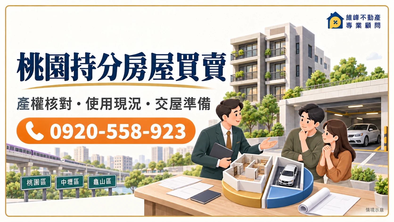 桃園持分房屋買賣｜持分收購價格與流程